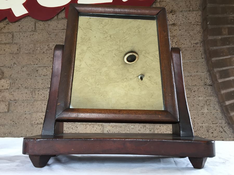 Vintage Table Top Vanity Mirror
