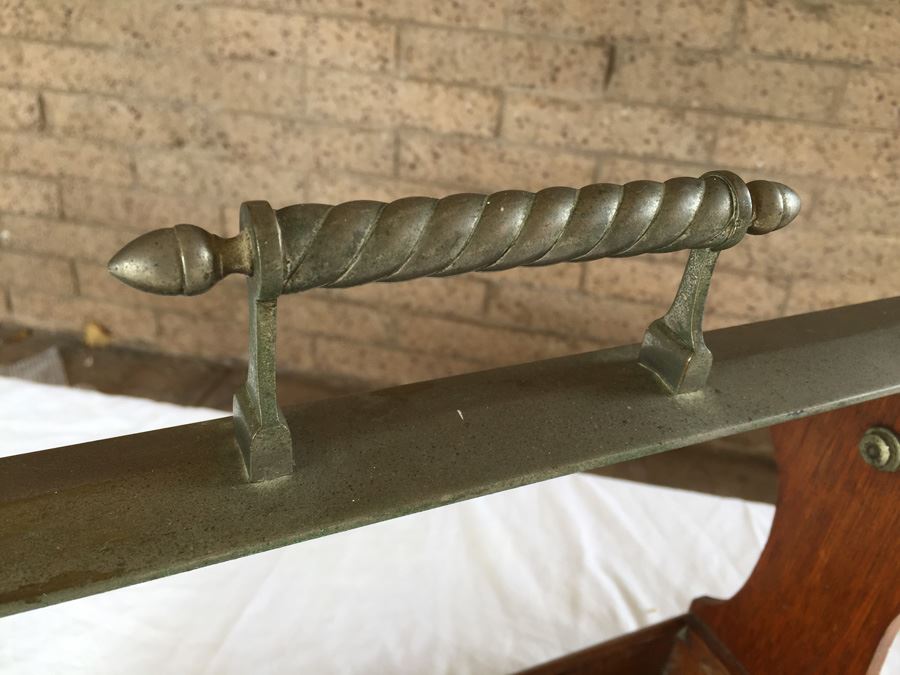 Antique English Tantalus (Liquor Decanter Holder) London England Without Decanters Lockable Liquor Caddy [Photo 5]