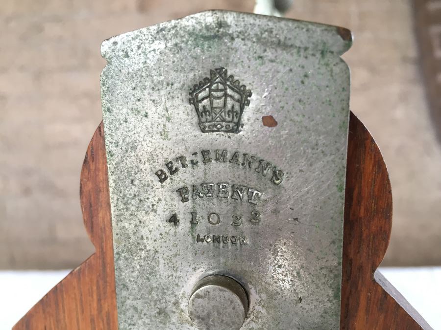 Antique English Tantalus (Liquor Decanter Holder) London England Without Decanters Lockable Liquor Caddy [Photo 3]