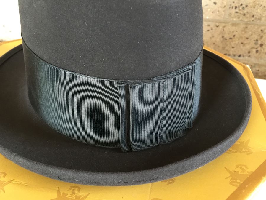 1950's Knox New York Fedora Hat In Original Box Size 7 1/8 [Photo 11]
