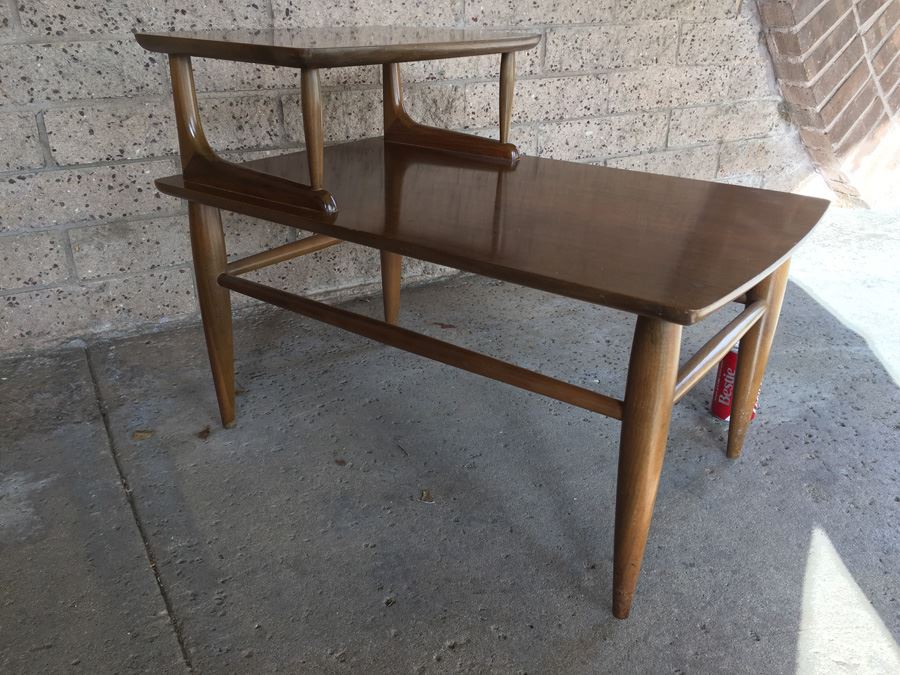 Mid-Century Modern Side Table By Mersman 8091 [Photo 2]