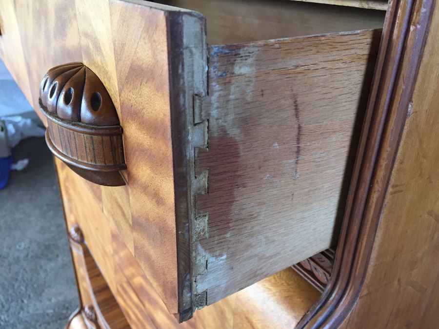 Vintage Art Deco Dresser Bursting With Personality [Photo 15]