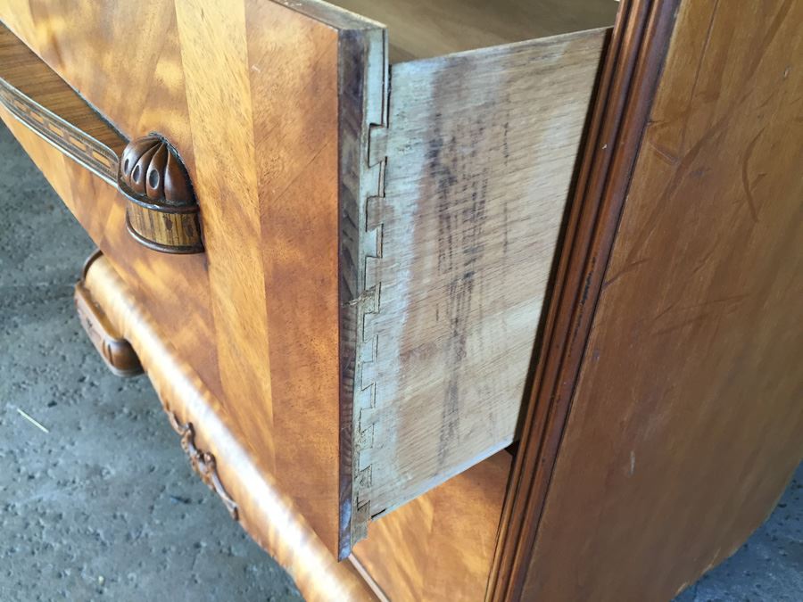 Vintage Art Deco Dresser Bursting With Personality [Photo 16]