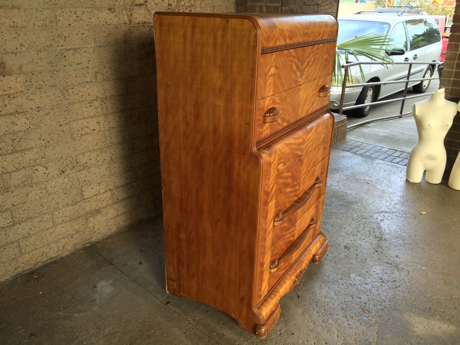 Vintage Art Deco Dresser Bursting With Personality [Photo 3]