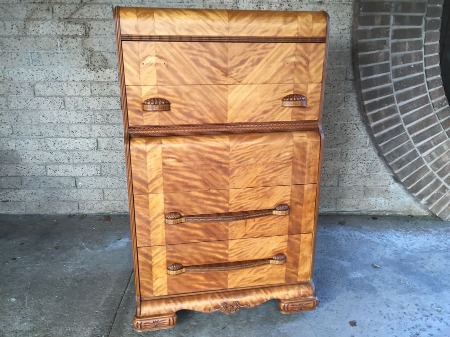 Vintage Art Deco Dresser Bursting With Personality [Photo 1]