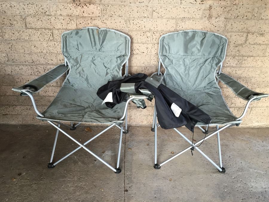 Pair Of Folding Camping Chairs [Photo 4]