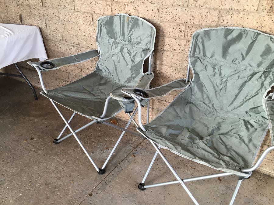 Pair Of Folding Camping Chairs [Photo 2]