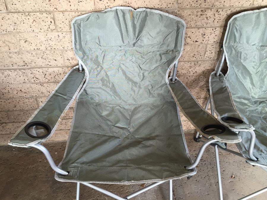 Pair Of Folding Camping Chairs [Photo 7]