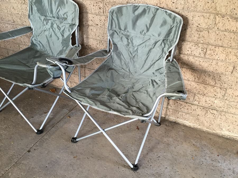 Pair Of Folding Camping Chairs [Photo 5]