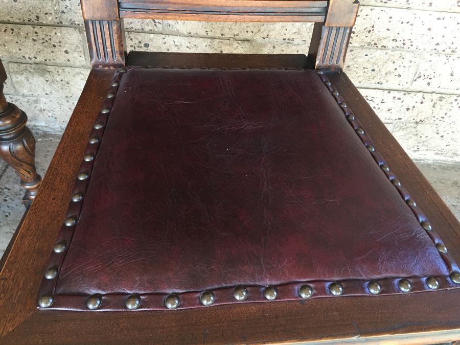 Nicely Carved Ornate Antique Chairs Estimate $250 Each [Photo 8]