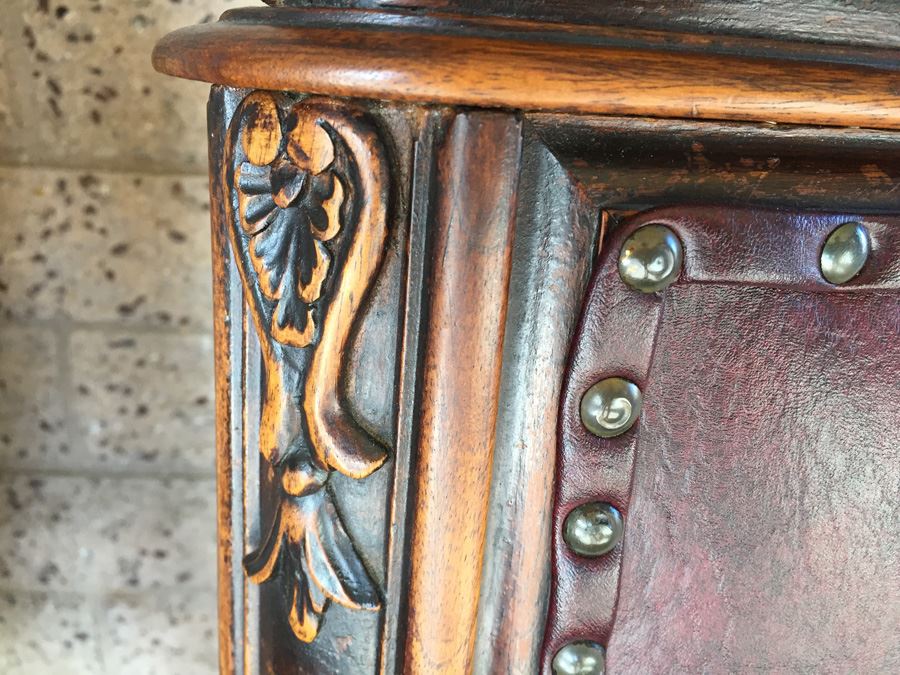 Nicely Carved Ornate Antique Chairs Estimate $250 Each [Photo 6]