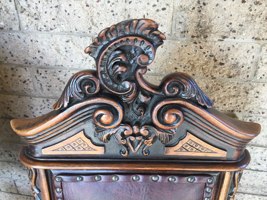 Nicely Carved Ornate Antique Chairs Estimate $250 Each [Photo 2]