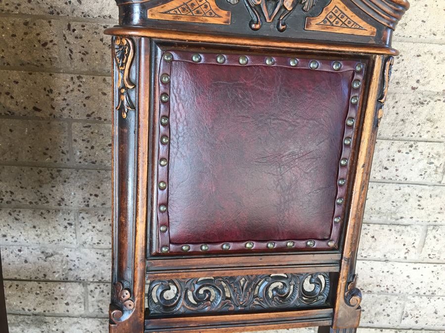 Nicely Carved Ornate Antique Chairs Estimate $250 Each [Photo 7]
