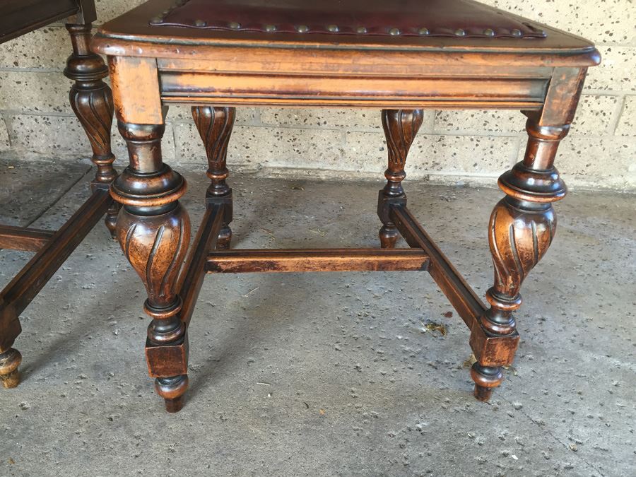 Nicely Carved Ornate Antique Chairs Estimate $250 Each [Photo 9]