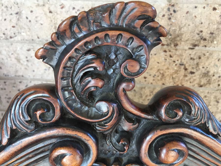 Nicely Carved Ornate Antique Chairs Estimate $250 Each [Photo 5]