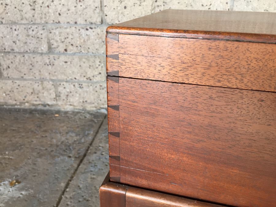 Old Silverware Box With Custom Stand Use As Coffee Or Side Table [Photo 4]