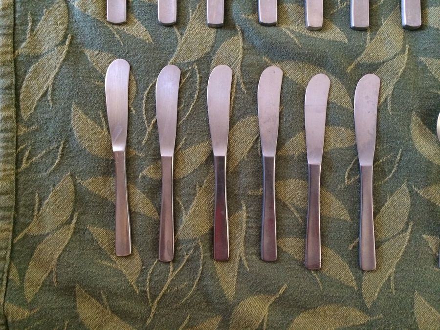 64-Piece Gense Sweden 18-8 Stainless Steel Flatware Set [Photo 8]