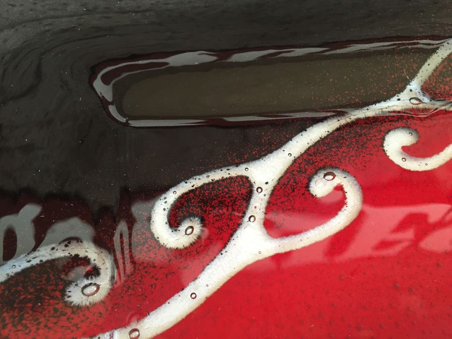 Revitaglass Art Glass Tray Made In New Zealand [Photo 4]