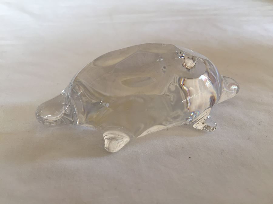 Vintage Spode Crystal Turtle [Photo 1]