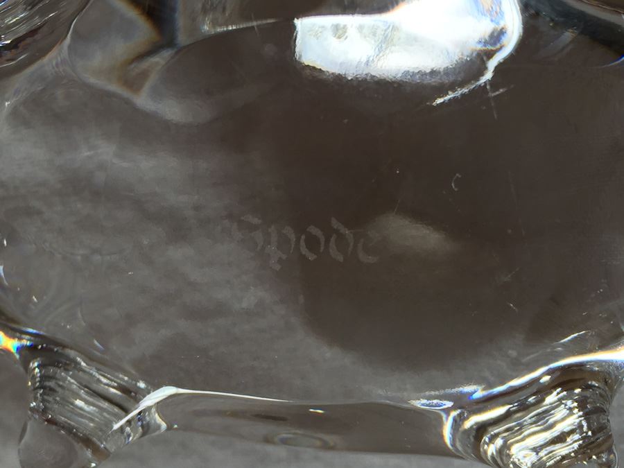 Vintage Spode Crystal Turtle [Photo 3]