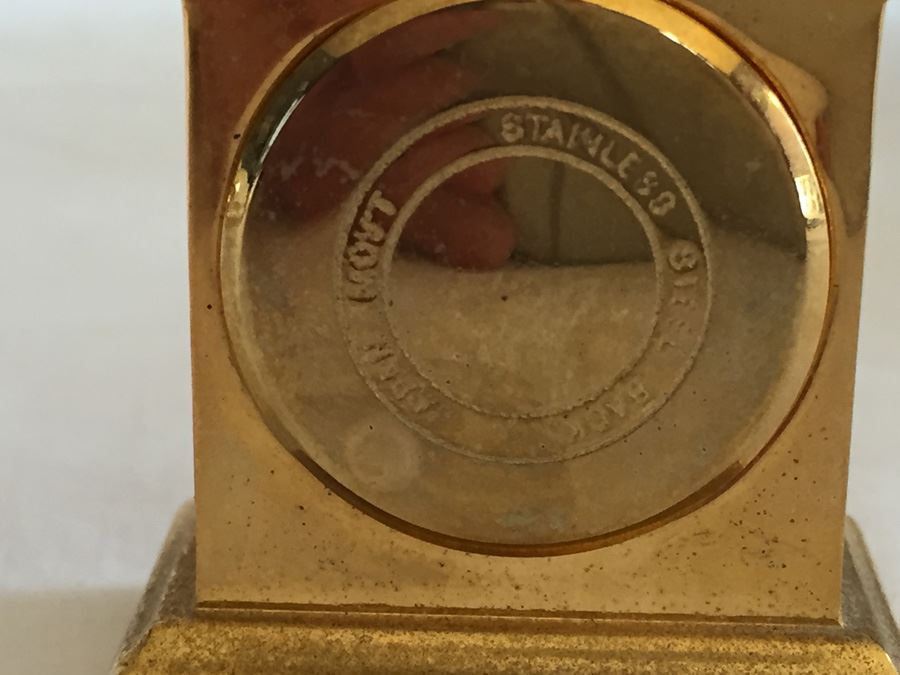 Collectible Lot Includes Pair Of Turtle Desk Bells, Miniature Clock, Egg Carving And Sydney Australia Paperweight Estimate $300+ [Photo 19]