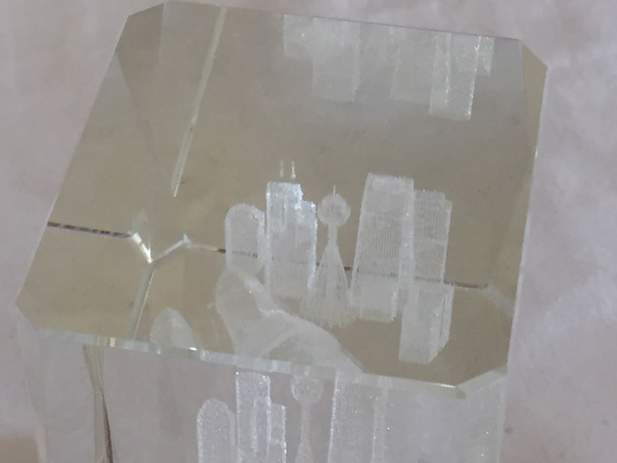 Collectible Lot Includes Pair Of Turtle Desk Bells, Miniature Clock, Egg Carving And Sydney Australia Paperweight Estimate $300+ [Photo 29]