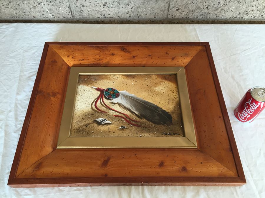 Nicely Framed Original Oil Painting By K.L. Powers Estimate $2,000 [Photo 4]
