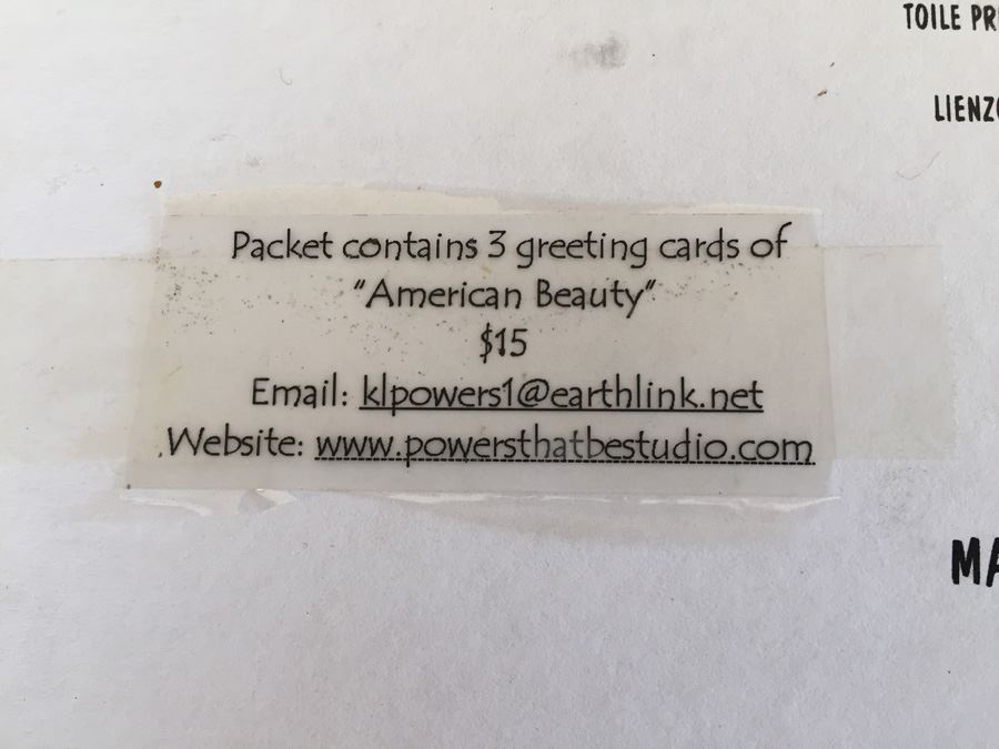 Nicely Framed Original Oil Painting By K.L. Powers Estimate $2,000 [Photo 14]