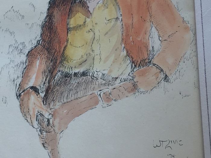 Framed Cowboy Print Limited Edition 97/100 WTZ  [Photo 2]