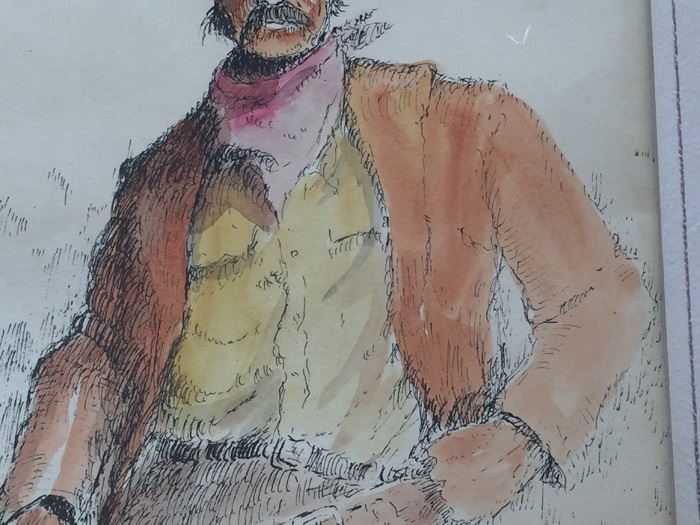 Framed Cowboy Print Limited Edition 97/100 WTZ  [Photo 6]