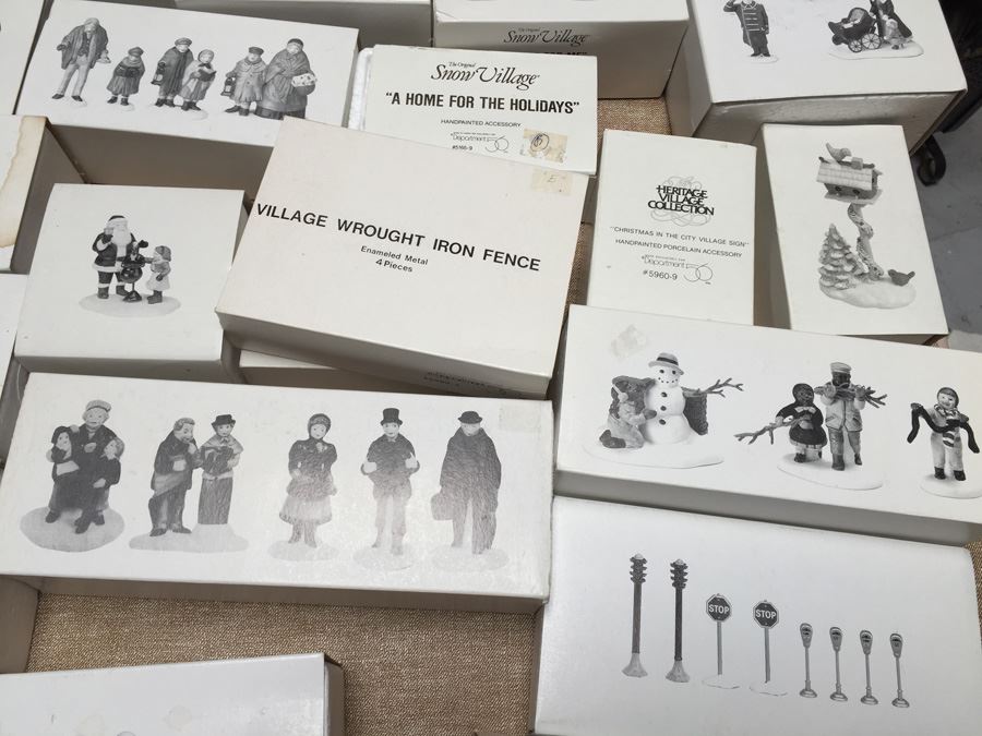 JUST ADDED - Huge Department 56 Decoration Lot - Over 45 Items In Original Boxes [Photo 11]
