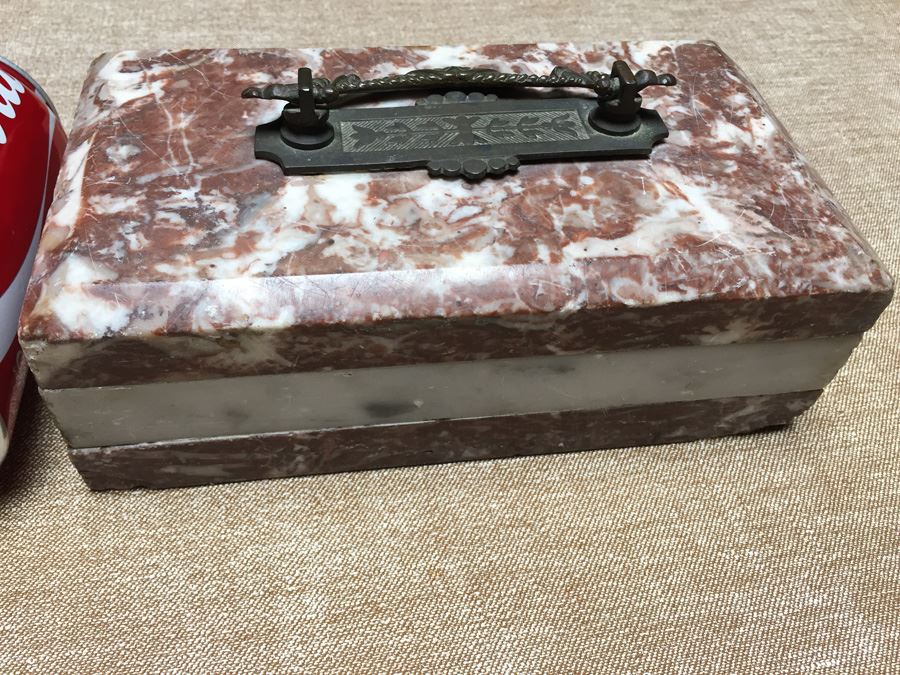 JUST ADDED - Antique Victorian Marble Specimen Door Stop Estimate $200-$500 [Photo 2]