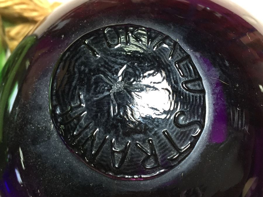 JUST ADDED - Set Of Three Torvald Stranne Swedish Glass Floats Hand Blown Estimate $150-$200 [Photo 3]