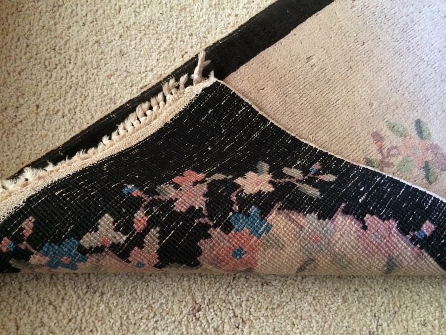 Handmade Wool Area Rug + (2) Matching Smaller Area Rugs