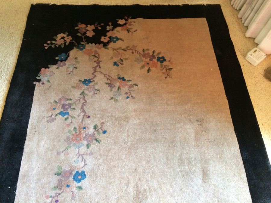 Handmade Wool Area Rug + (2) Matching Smaller Area Rugs