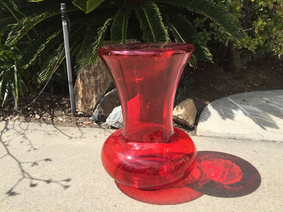 JUST ADDED - Red Philippe Starck La Boheme Stool Table For Kartell Retails $250 [Photo 5]