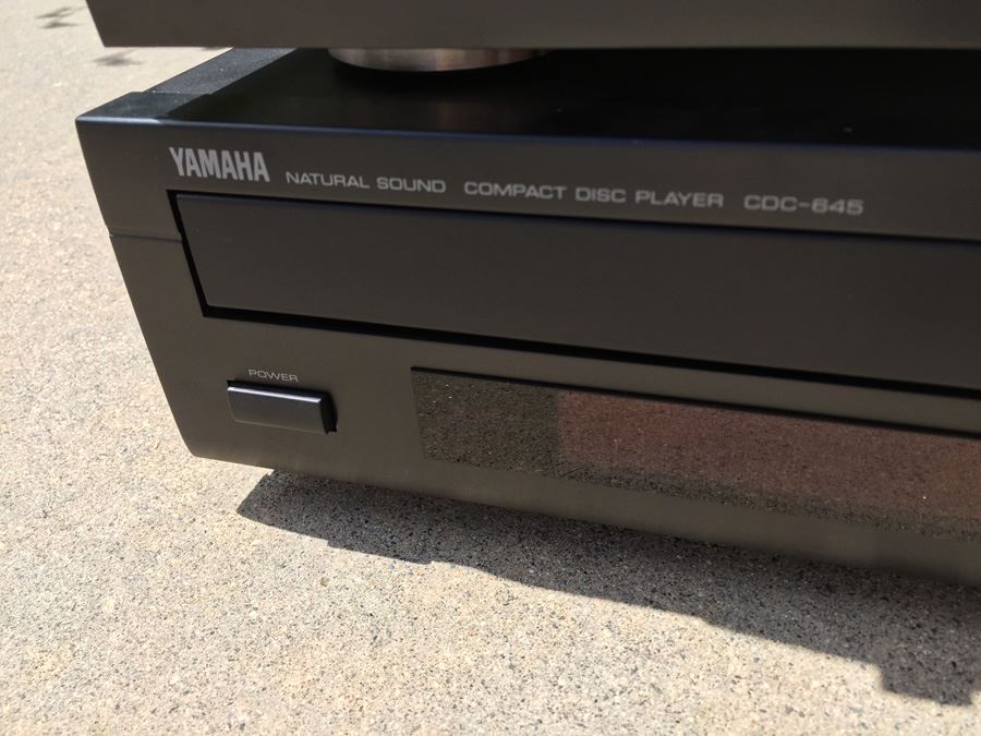 JUST ADDED - YAMAHA Stereo Equipment Receiver RX-485, Double Cassette K-90, CD Player CDC-645  [Photo 6]