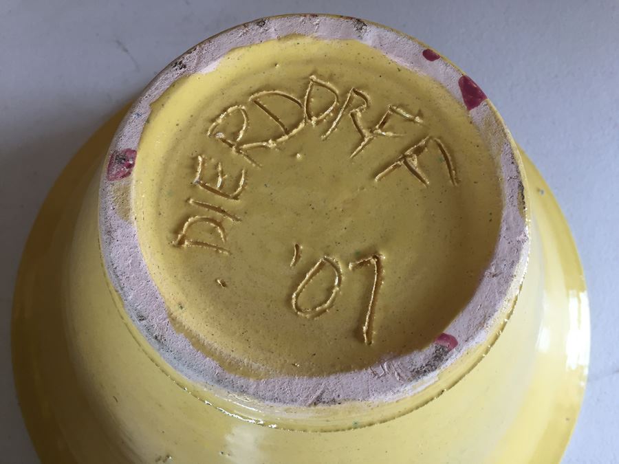 JUST ADDED - Lot Of Four Pottery Bowls Signed Dierdorff [Photo 22]