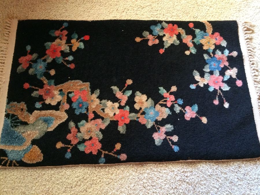 Small Handmade Wool Area Rug [Photo 2]