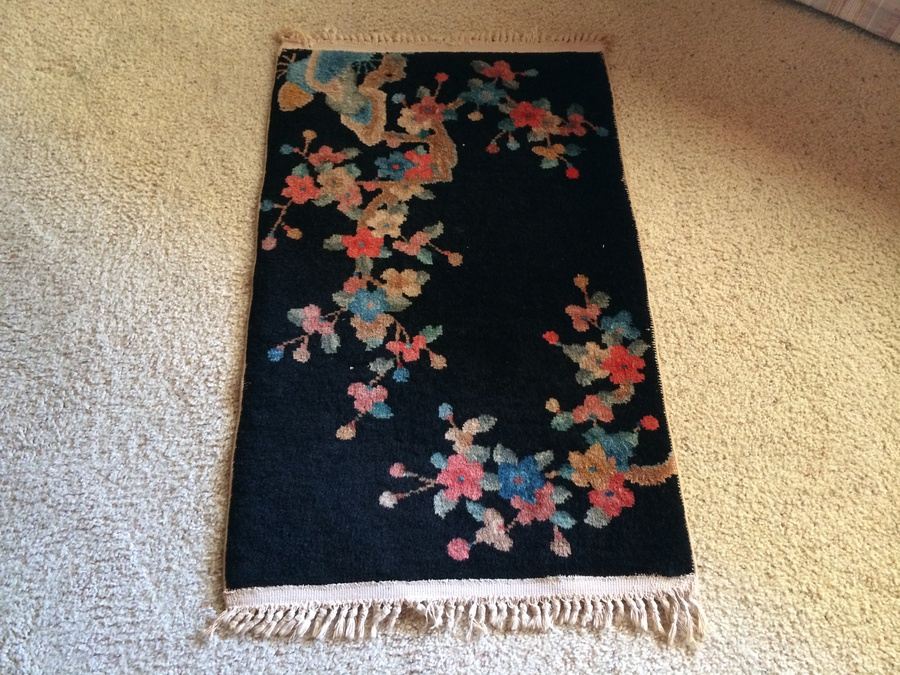 Small Handmade Wool Area Rug