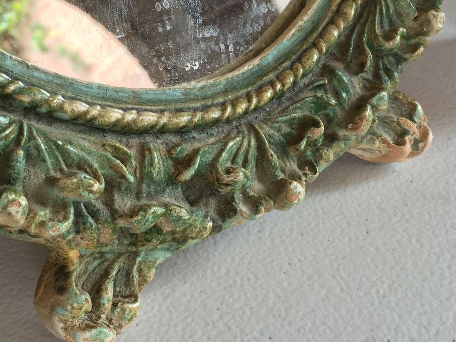 JUST ADDED - Vintage Table Top Vanity Mirror [Photo 3]