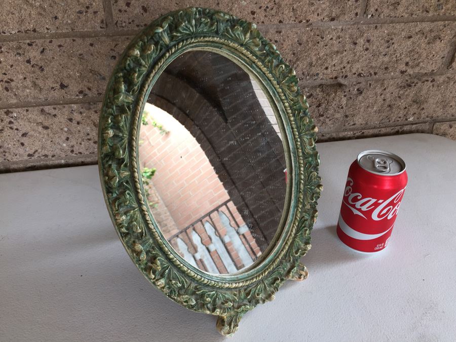 JUST ADDED - Vintage Table Top Vanity Mirror [Photo 4]