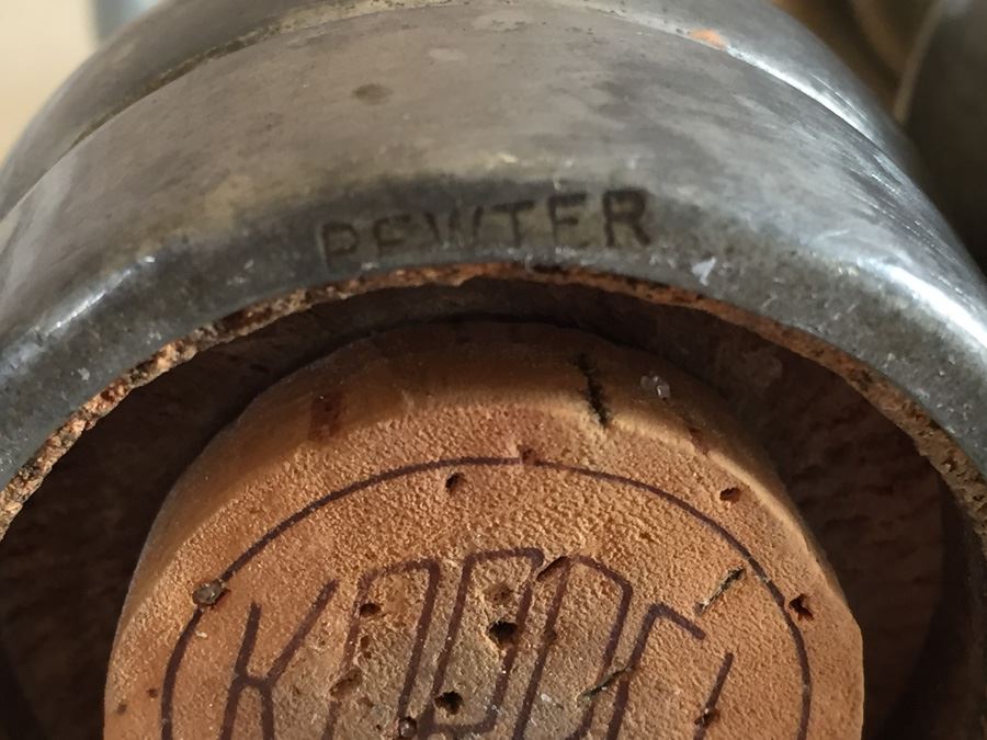 JUST ADDED - Pewter Lot With Hollywood Regency Serving Tray [Photo 7]