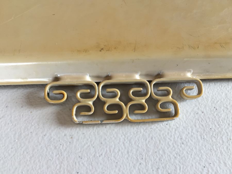 JUST ADDED - Pewter Lot With Hollywood Regency Serving Tray [Photo 16]