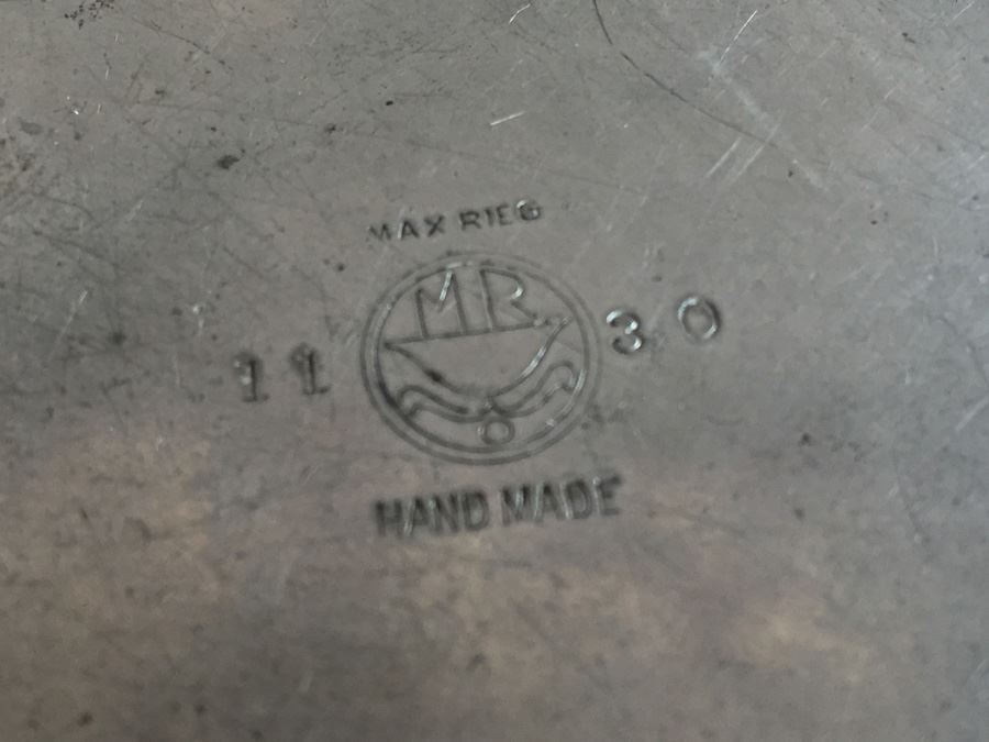 JUST ADDED - Pewter Lot With Hollywood Regency Serving Tray [Photo 10]