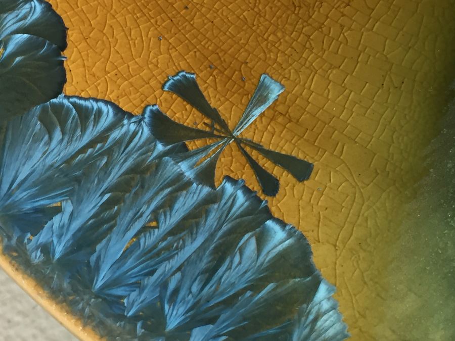 JUST ADDED - Vintage Signed Pottery Plate And Covered Bowl [Photo 6]