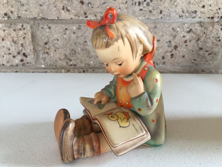 JUST ADDED - Vintage Hummel Figurine Bookworm #8 [Photo 2]