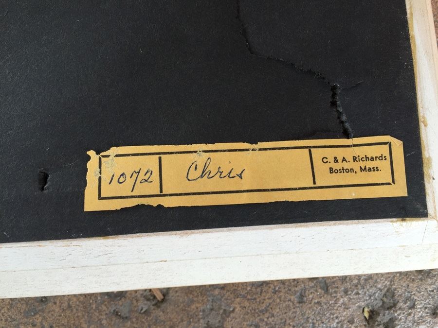 JUST ADDED - Pair Of Vintage Framed Carol Blanchard Prints Sailor Boy And Girl [Photo 7]