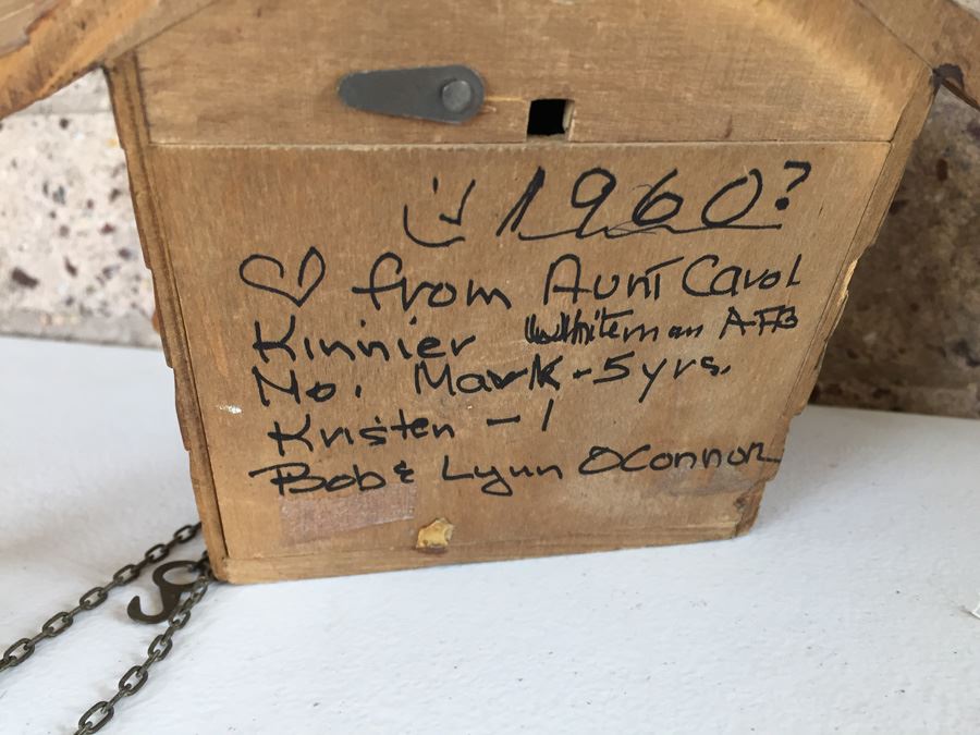 JUST ADDED - West Germany Cuckoo Clock Vintage 1960's [Photo 10]