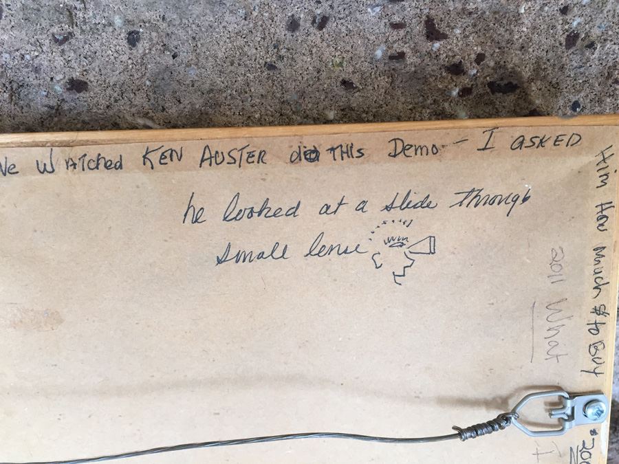 JUST ADDED - Original Signed Plein Air Laguna Beach California Coast Oil Painting By Ken Auster (1949 - 2016) Painted At Laguna Art Walk 1998 [Photo 5]